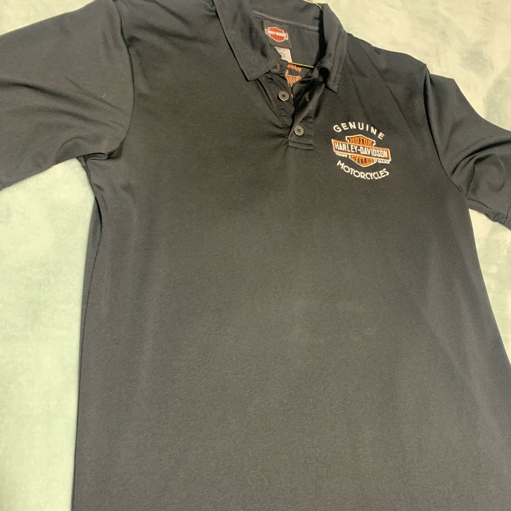 Harley Davidson collard shirt